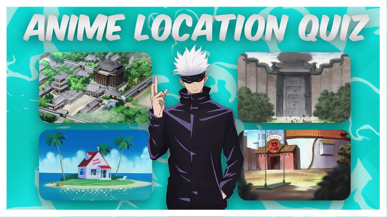 Guess The Anime From Single Location | Anime Quiz | 40 Location