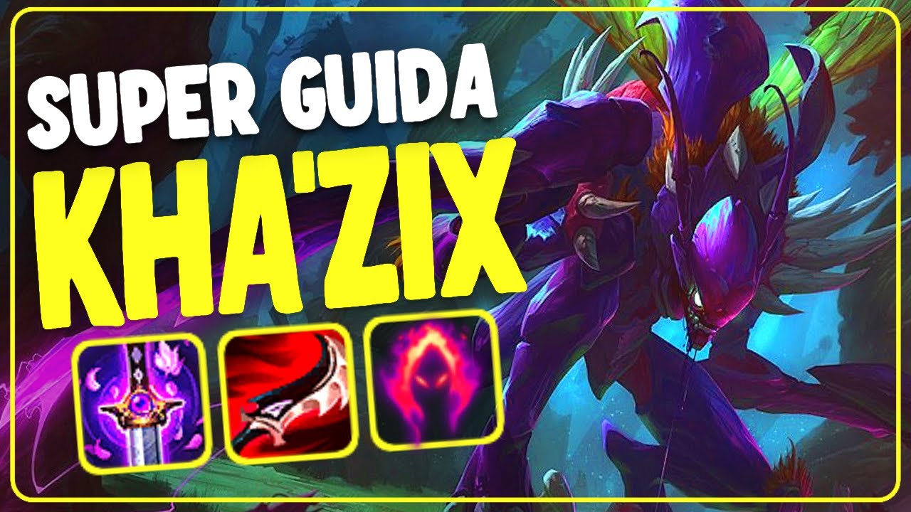 [ITA] SUPER GUIDA PER KHA'ZIX JUNGLE IN SEASON 11 🔥 Il miglior jungler per la season 11?!