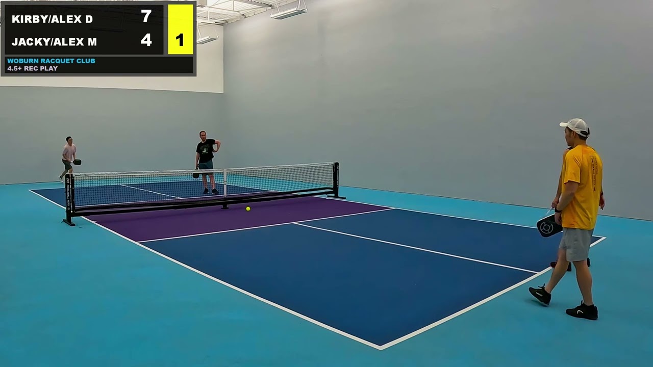 4.5+ Rec Play at Woburn Racquet Club | Jacky/Alex vs Alex/Kirby - 2/20/24