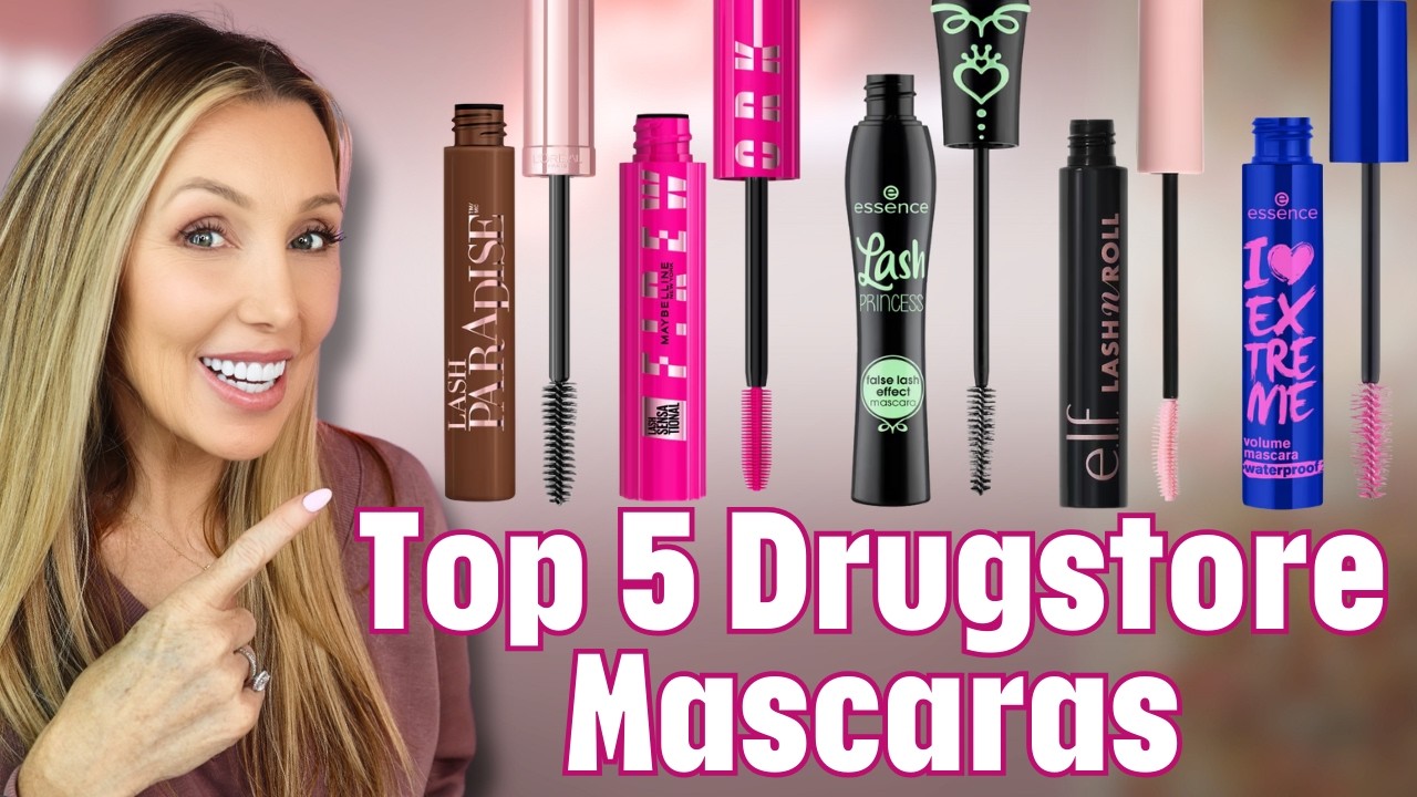 5 Best Drugstore Mascaras for Women Over 50 | Affordable & Flattering
