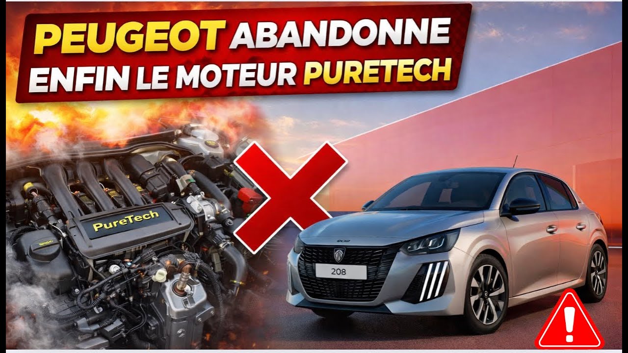 PEUGEOT ABANDONNE ENFIN LE PURETECH !