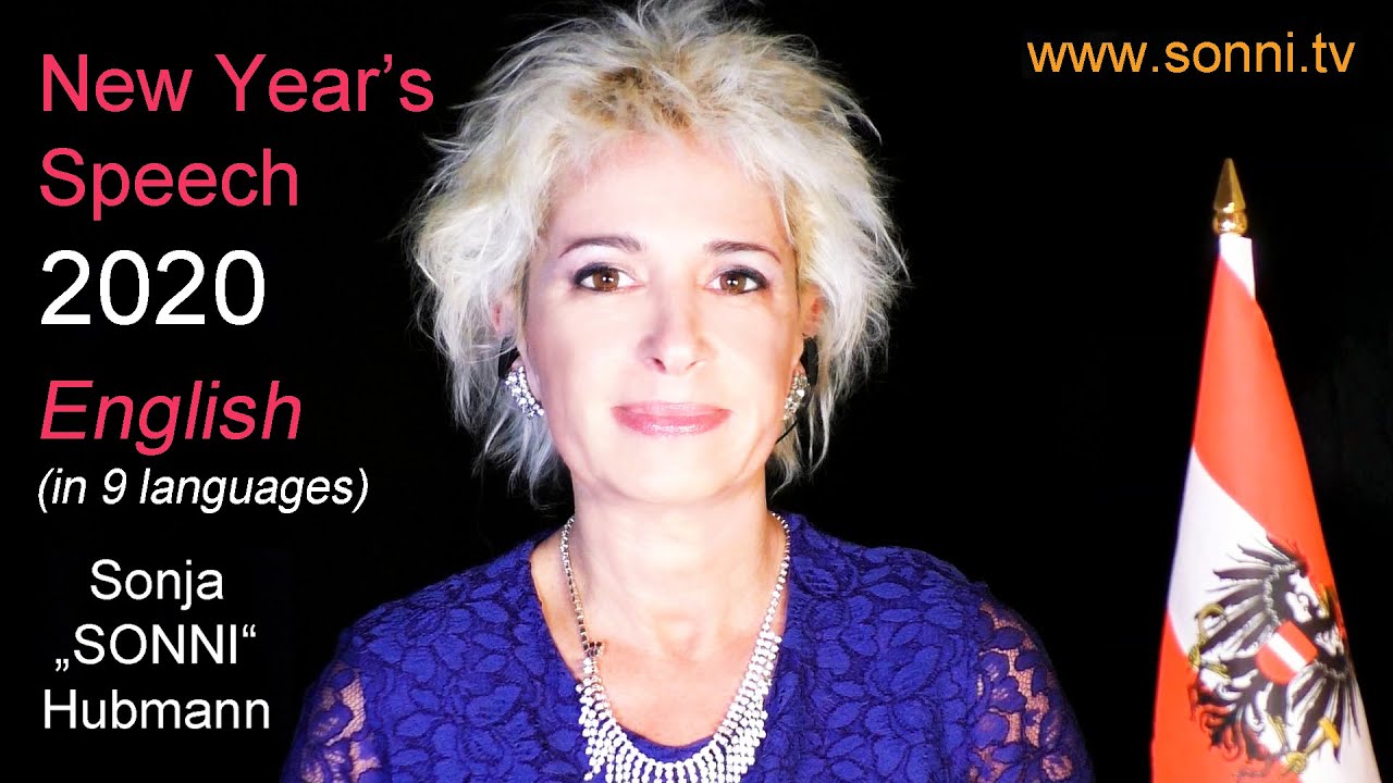 New Year’s Speech 2020 by Sonja „SONNI“ Hubmann