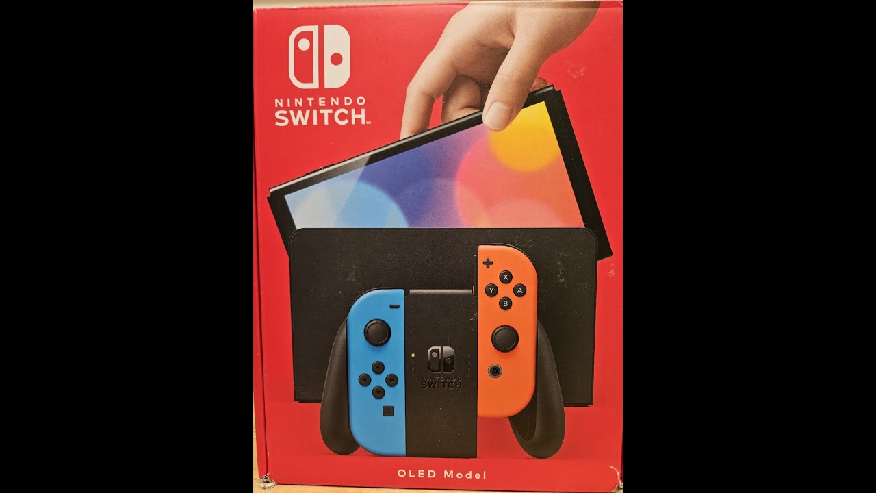 Nintendo Switch OLED Edition Unboxing
