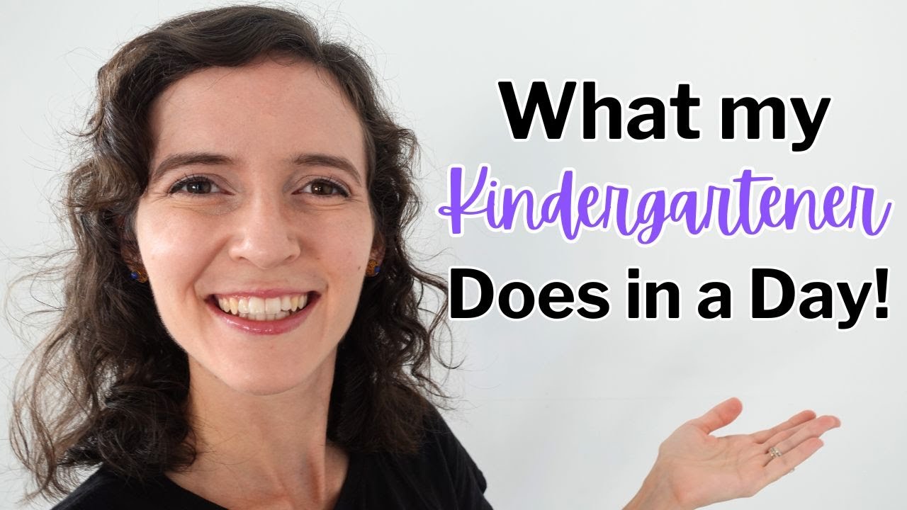 What My Kindergartener ACTUALLY Does in a Day | Real-Life Homeschool Kindergarten