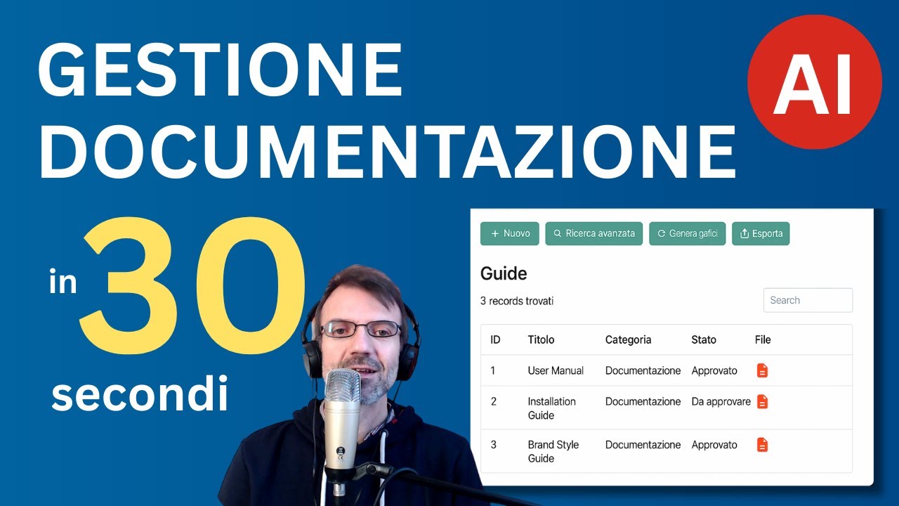 Creare un'App Knowledge Base con l'AI (no-code)
