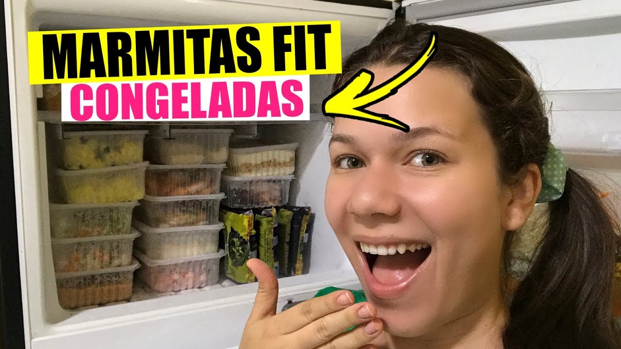 MARMITAS FIT CONGELADAS PARA A SEMANA - RECEITAS