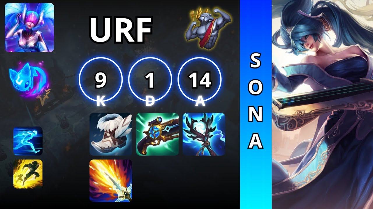 Sona URF Gameplay | League of Legends &lsaquo; Hide &rsaquo;