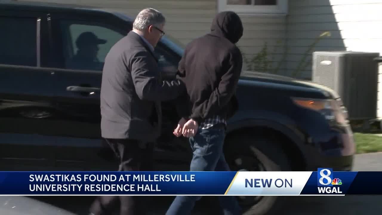 Man accused of drawing swastikas at Millersville University in Lancaster County