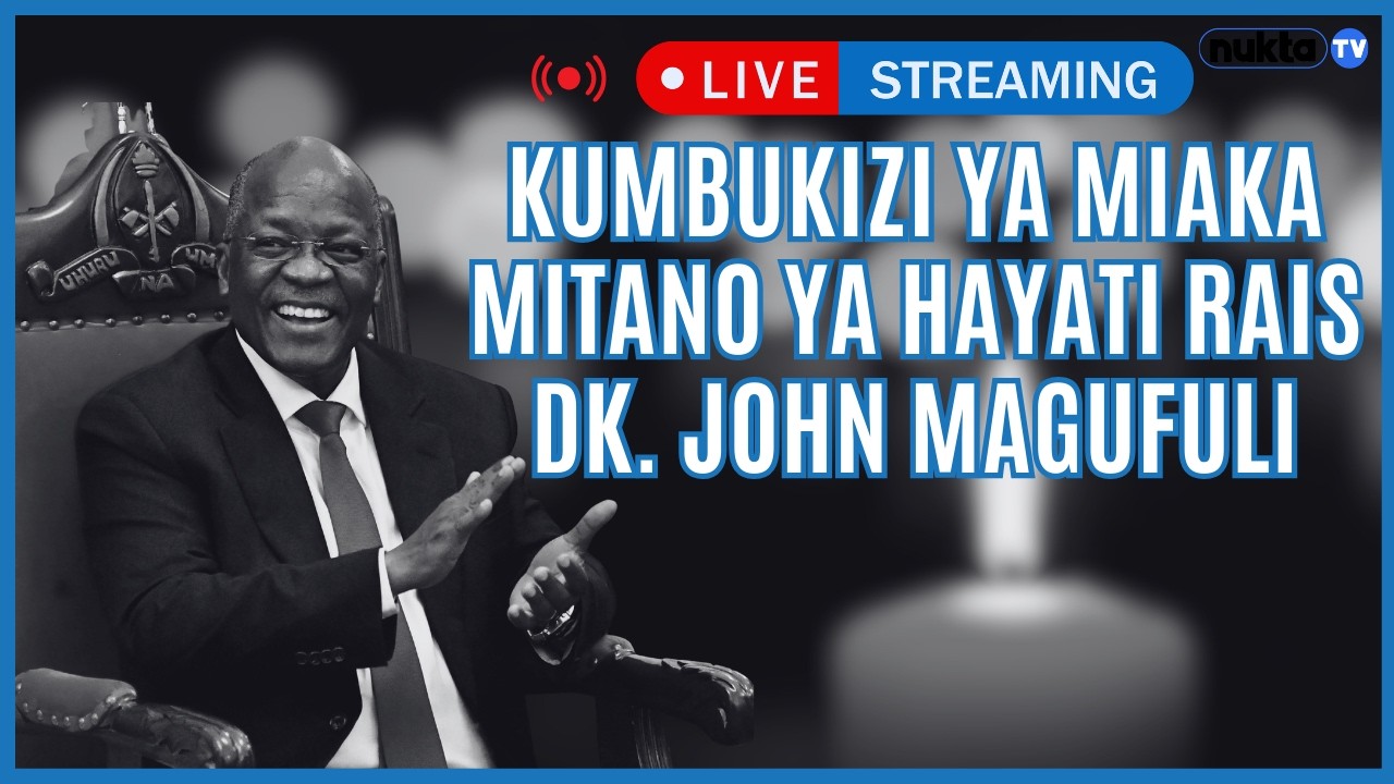 🔴LIVE:  MISA TAKATIFU YA KUMBUKIZI YA MIAKA 5 YA HAYATI JOHN MAGUFULI