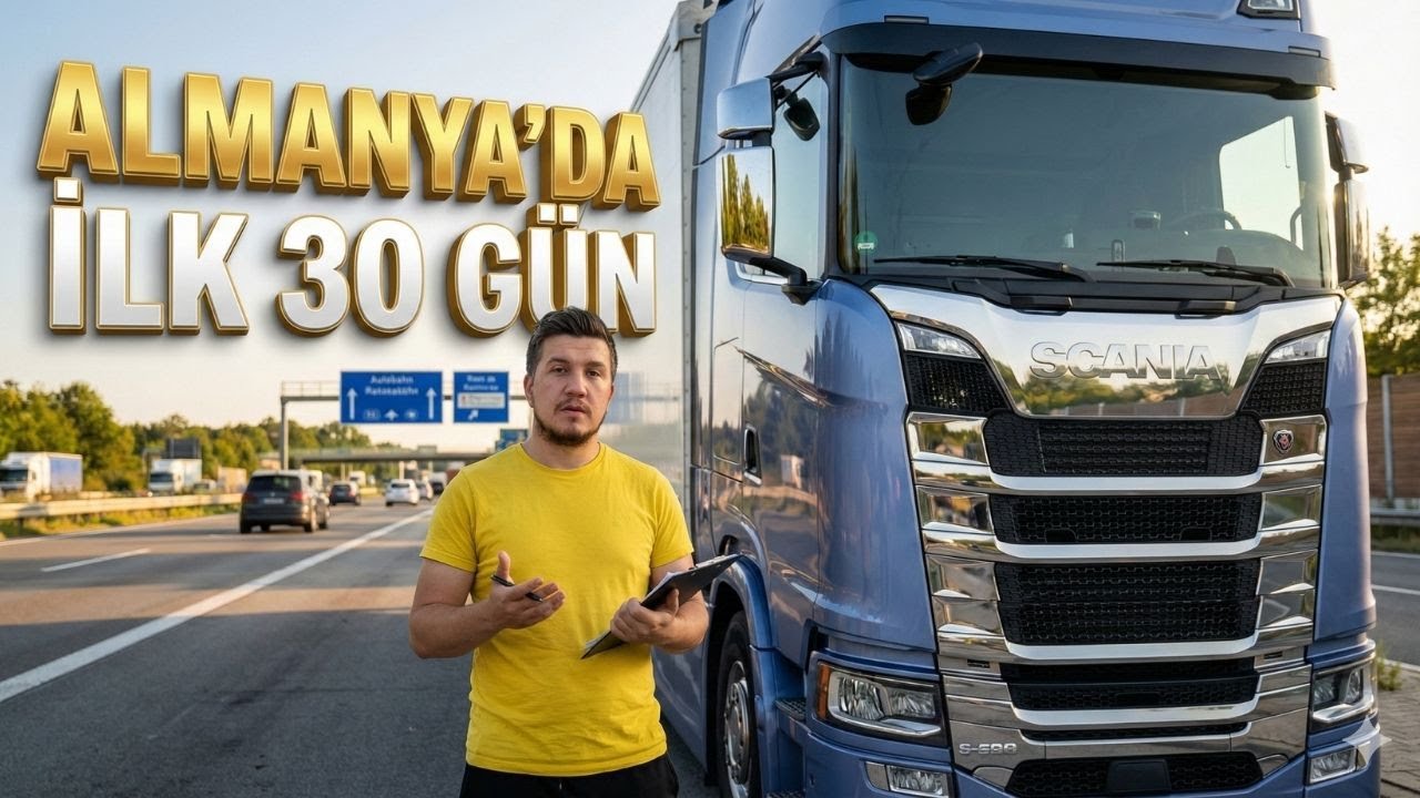 Almanya’da Tır Şoförü Olarak Çalışmaya Başlamak – 81A Sonrası Yapılacaklar