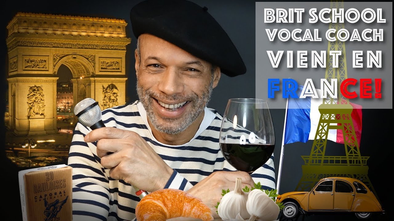BRIT School Vocal Coach goes to France. Sous-titres en français. subtítulos en español.