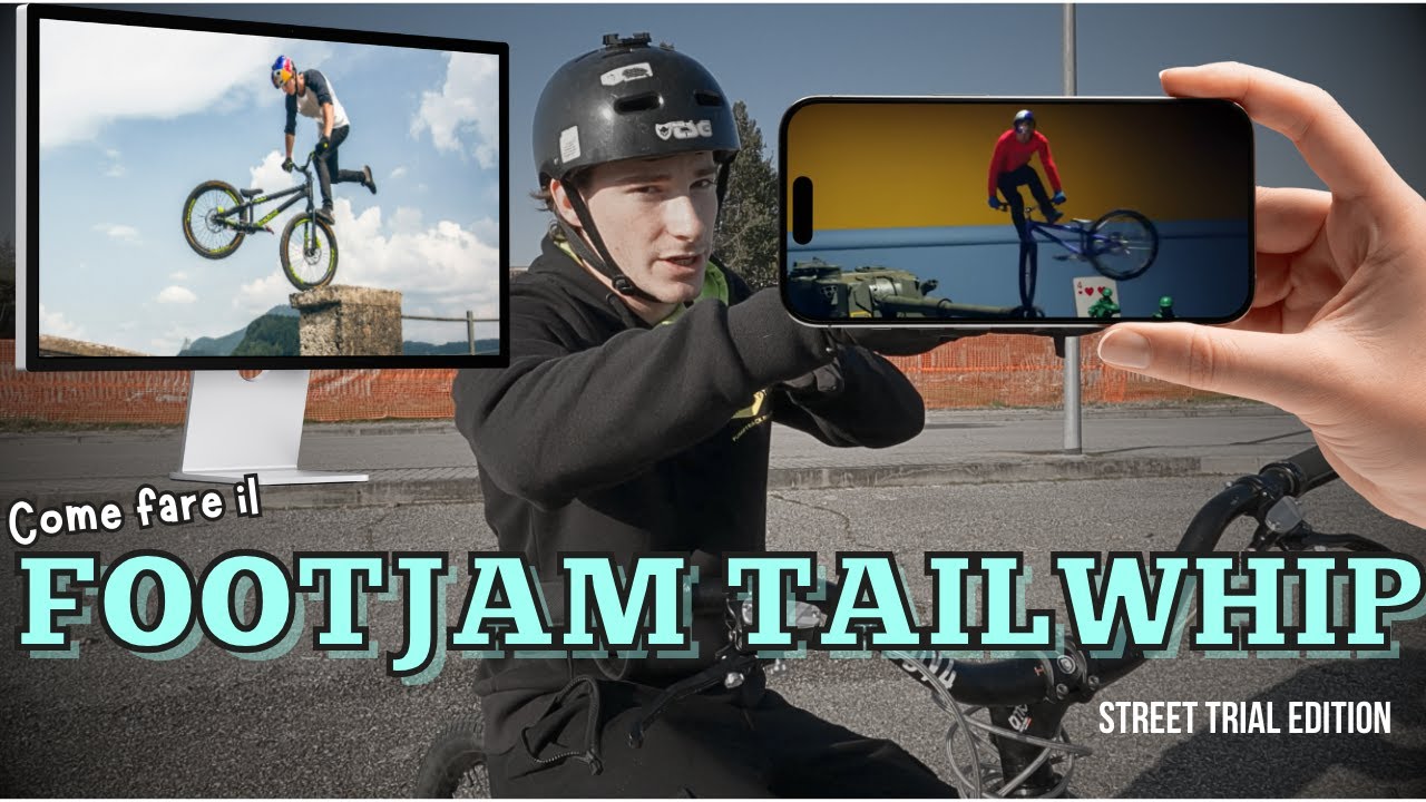 COME FARE il FOOTJAM TAILWHIP con una bicicletta da STREET TRIAL?