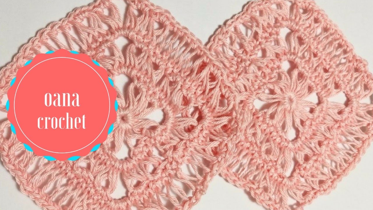 Crochet peruvian square by Oana