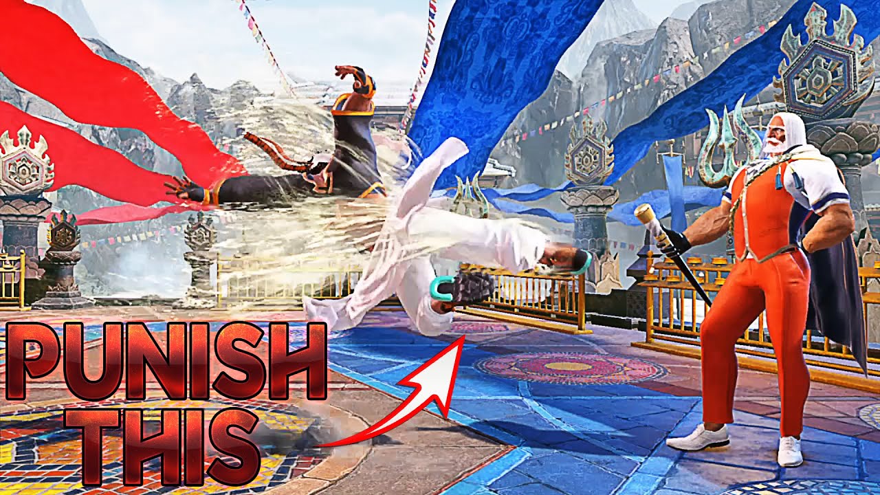 Street Fighter 6 : How To Punish Rashid Eagle Spike 214K !!