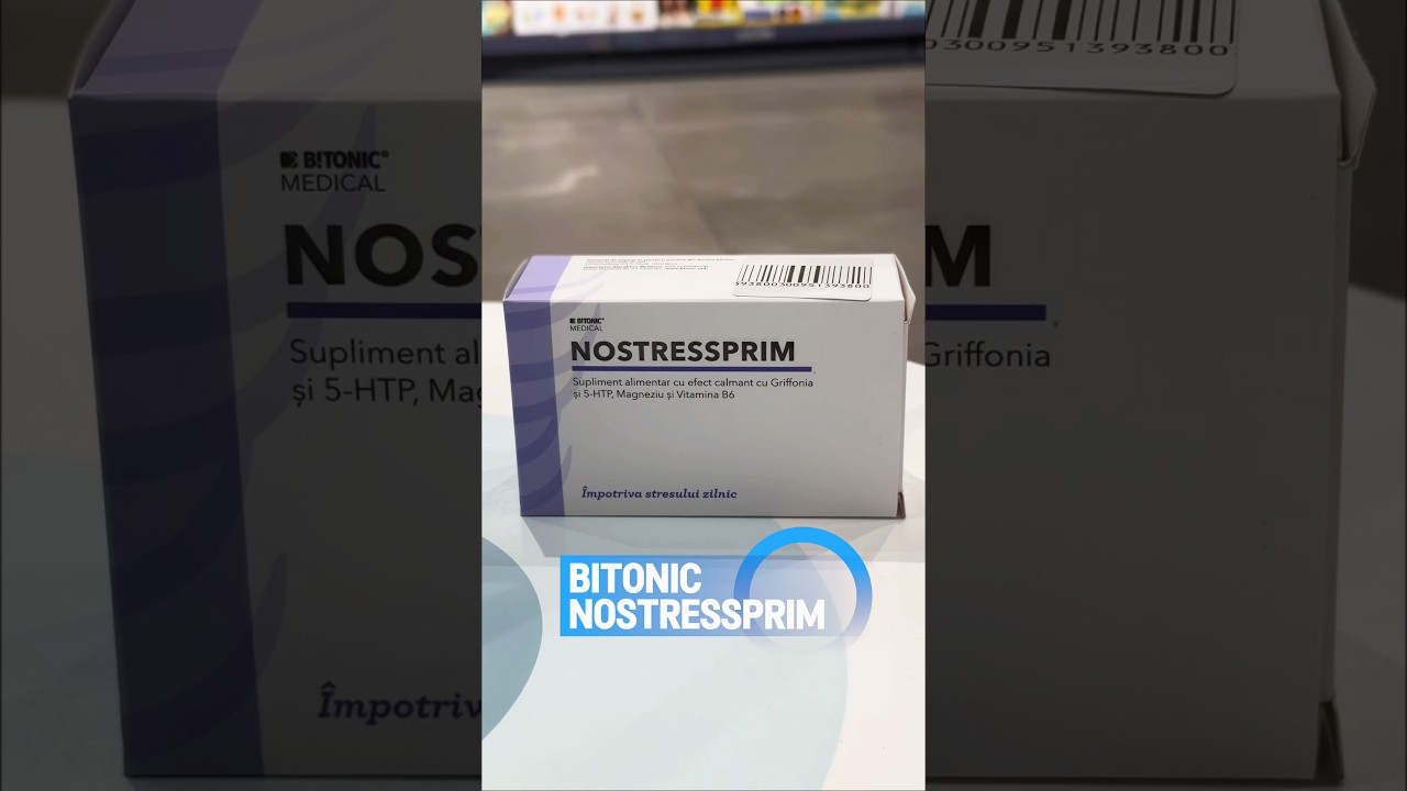 Medicul nutriționist Sergiu Munteanu &icirc;ți recomandă  Bitonic NoStressPrim