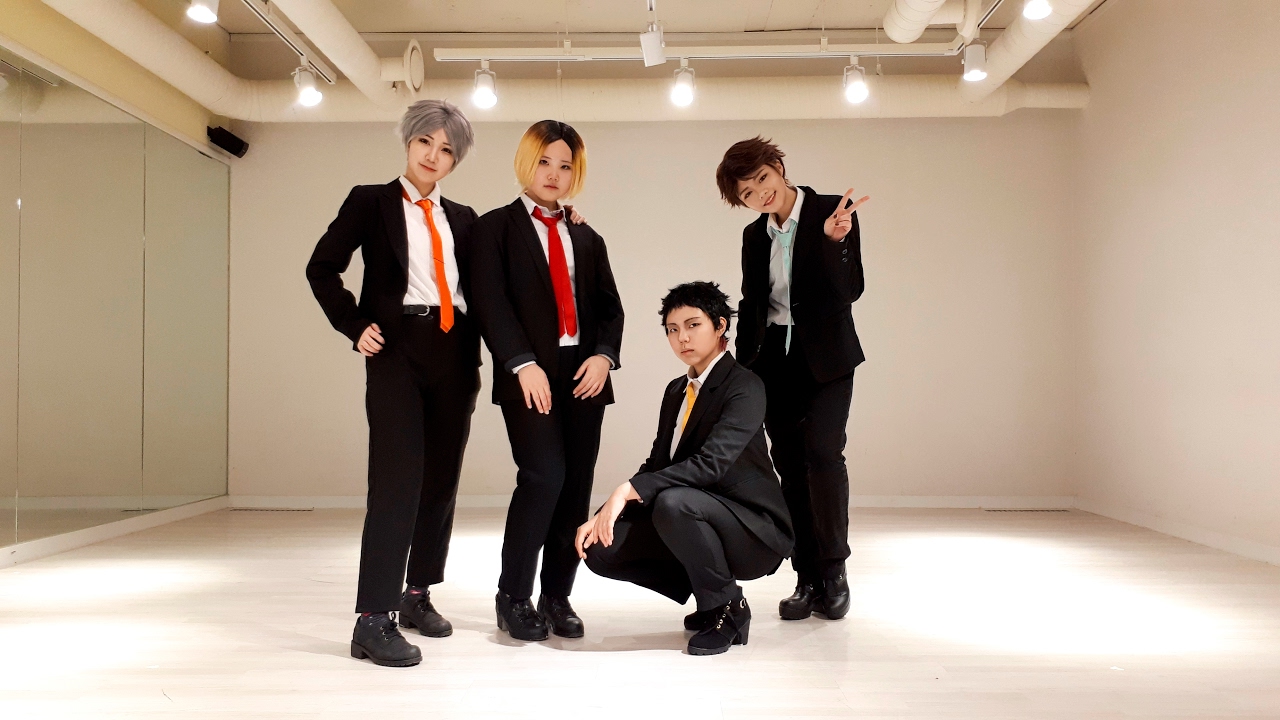 【세터즈4人】 일기당천 춤춰보았다 【HQ코스프레】