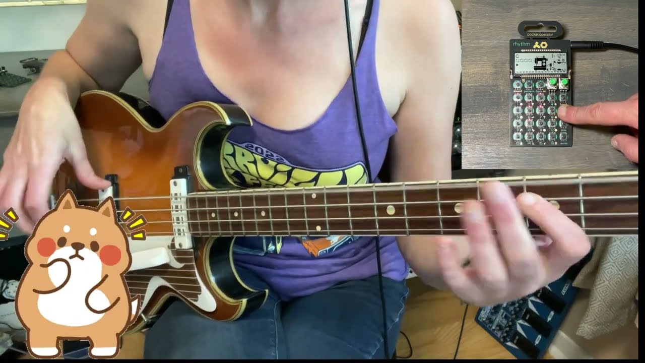 Teenage Engineering Pocket Operator PO-12 Rhythm - Stingray & Eko Bass