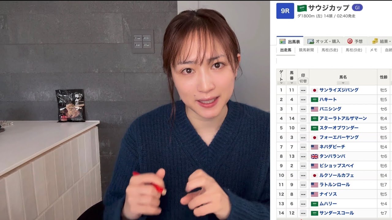 【ゲリラ予想🔥】2/14(土)サウジカップ