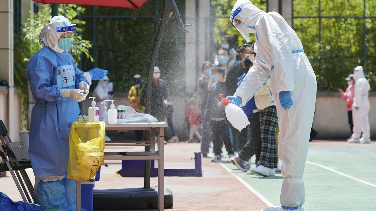 Erstmals seit Lockdown-Beginn Corona-Tote in Shanghai | AFP