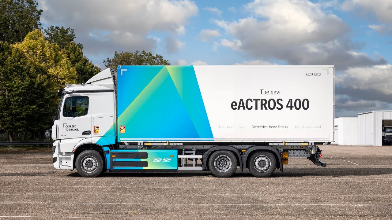 2026 eActros 400: Mercedes-Benz E-Lkw-Variante im Detail