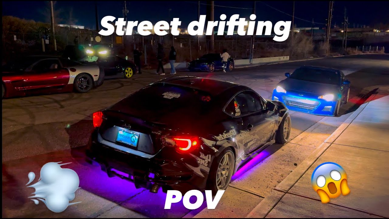 STREET DRIFTING & TANDEMS |TURBO BRZ| POV