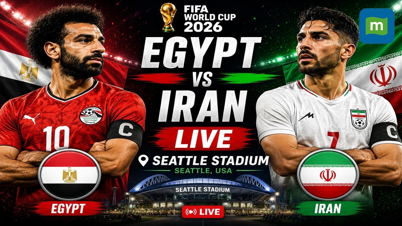 Egypt vs Iran LIVE: FIFA World Cup 2026 Watchalong | Football LIVE Match | EEGY vs IRN Live Football