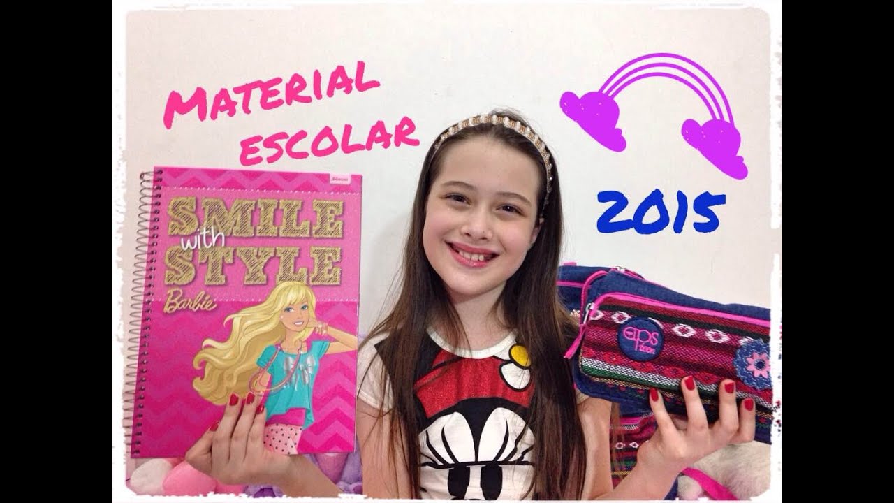 Material Escolar 2015 - volta às aulas Julia Silva