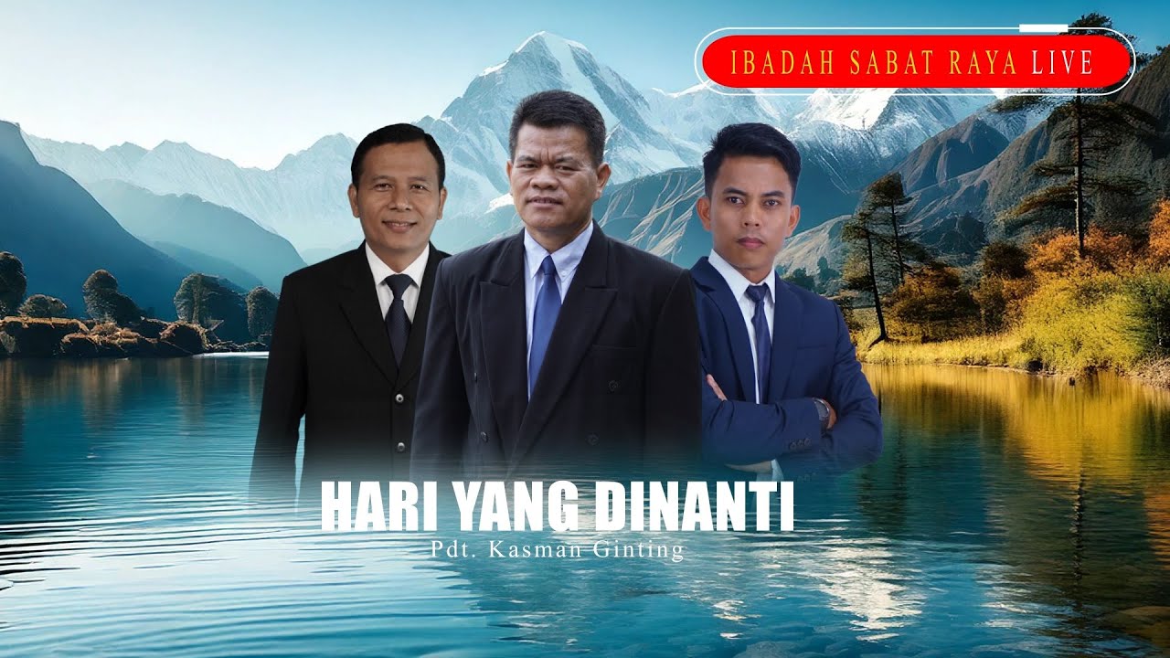 IBADAH SABAT RAYA LIVE Pdt. Kasman Ginting  | Hari Yang Dinanti 260