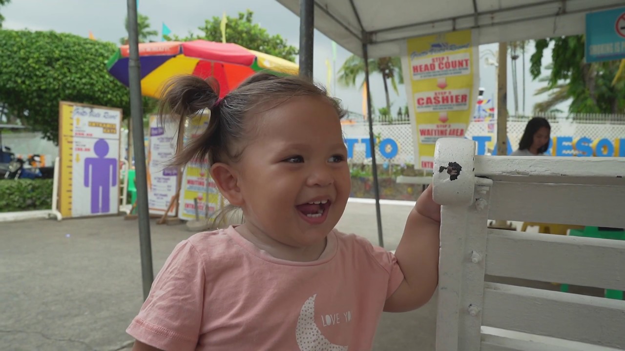 Philippines, tricycle ride from Sienna to Grotto Vista Resort