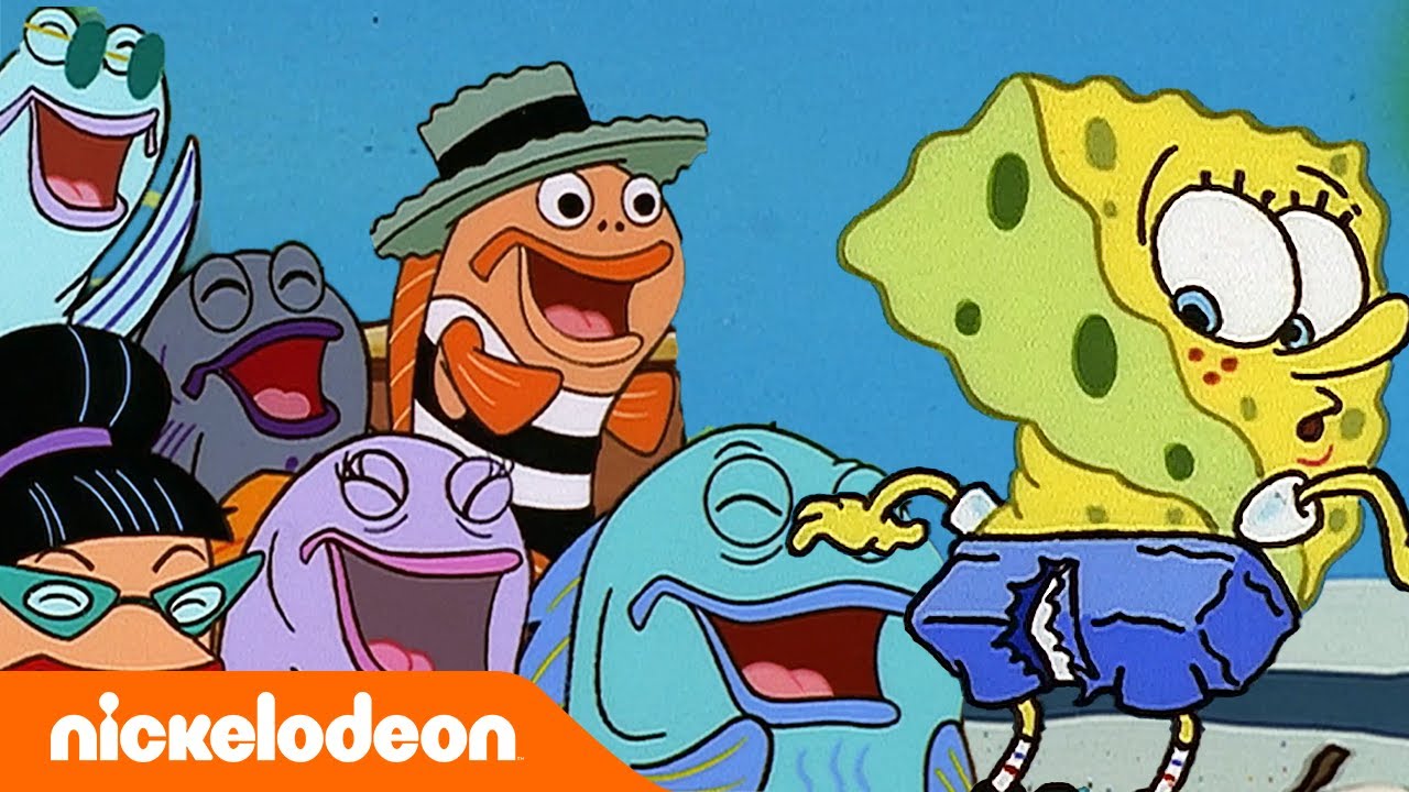 Bob Esponja | Pantalones Rotos | Nickelodeon en Español