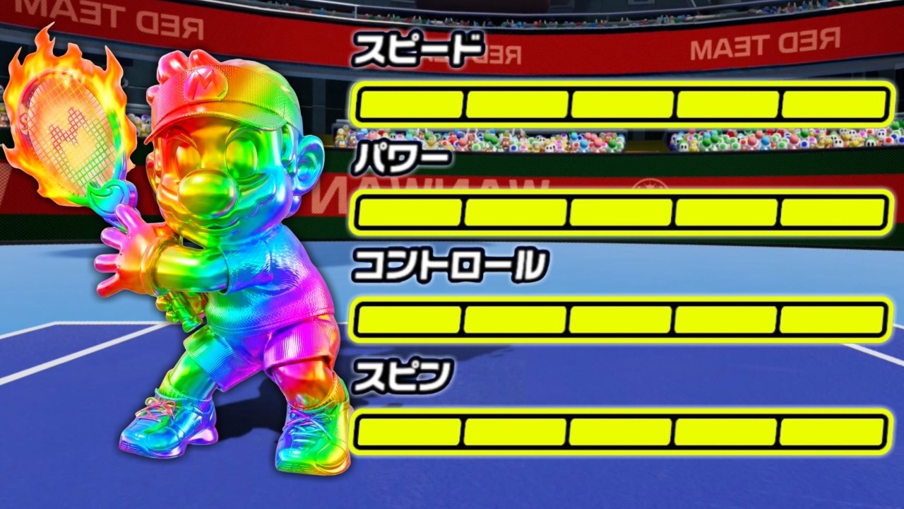 世界1位のキャラを使えばチートCPU『最強』に勝てる説【マリオテニスフィーバー】