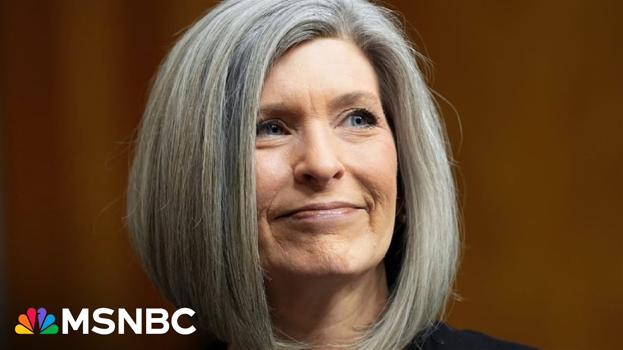 Sen. Joni Ernst says she won't seek re-election in 2026