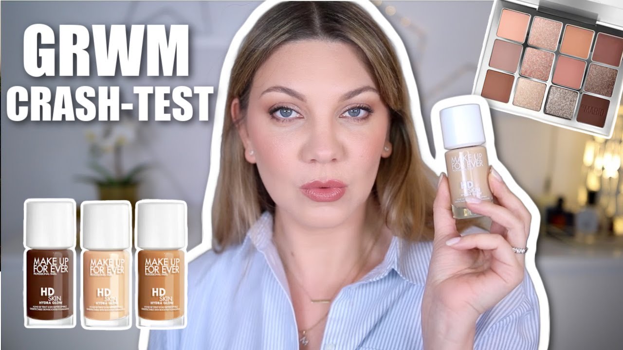 GRWM | 🔥 CRASH TEST HD SKIN HYDRA GLOW FOUNDATION MAKE UP FOR EVER, TOP OU FLOP ?
