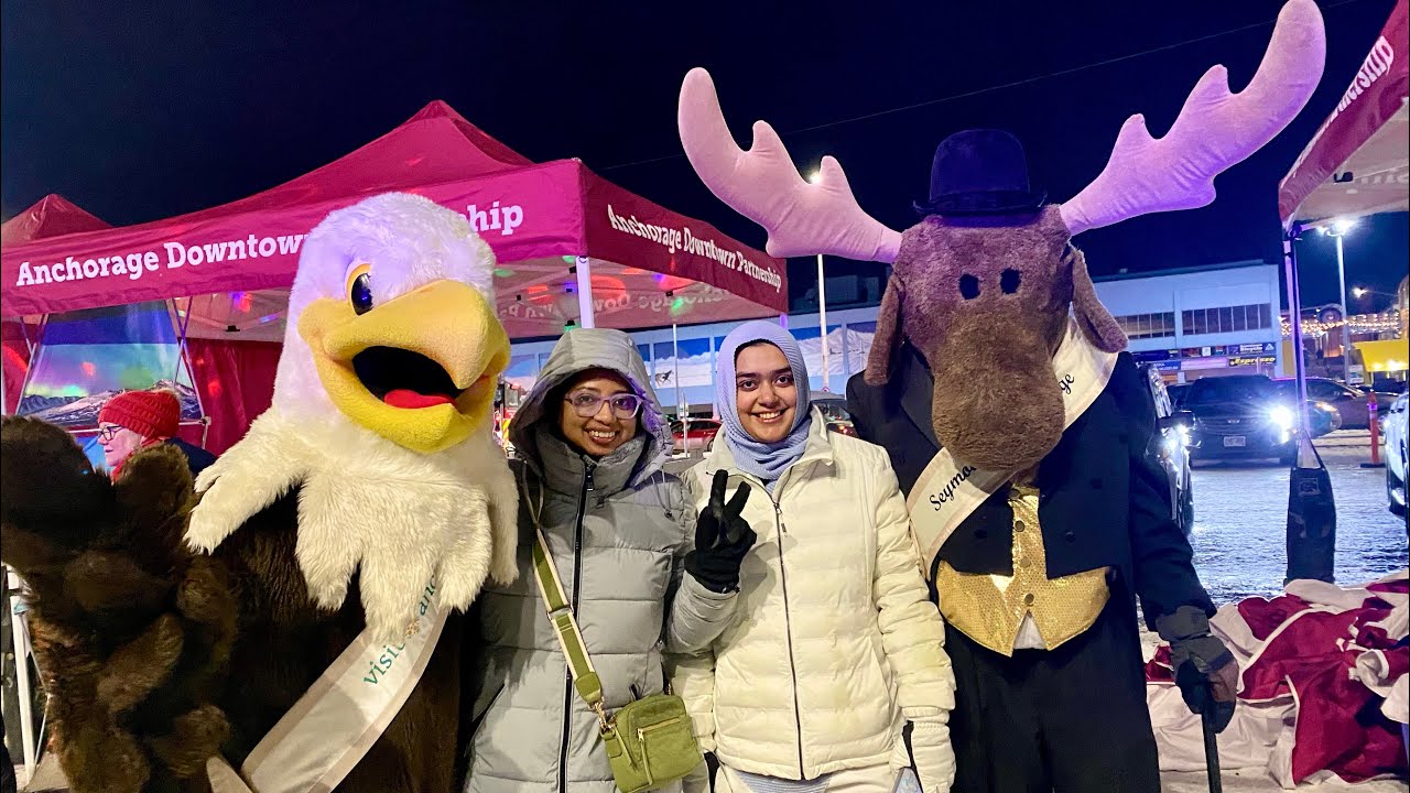 আলাস্কায় বছরের শেষ রাতের উদযাপন 🎆❄️|New Year’s Eve in Alaska | 31st December Night in Anchorage