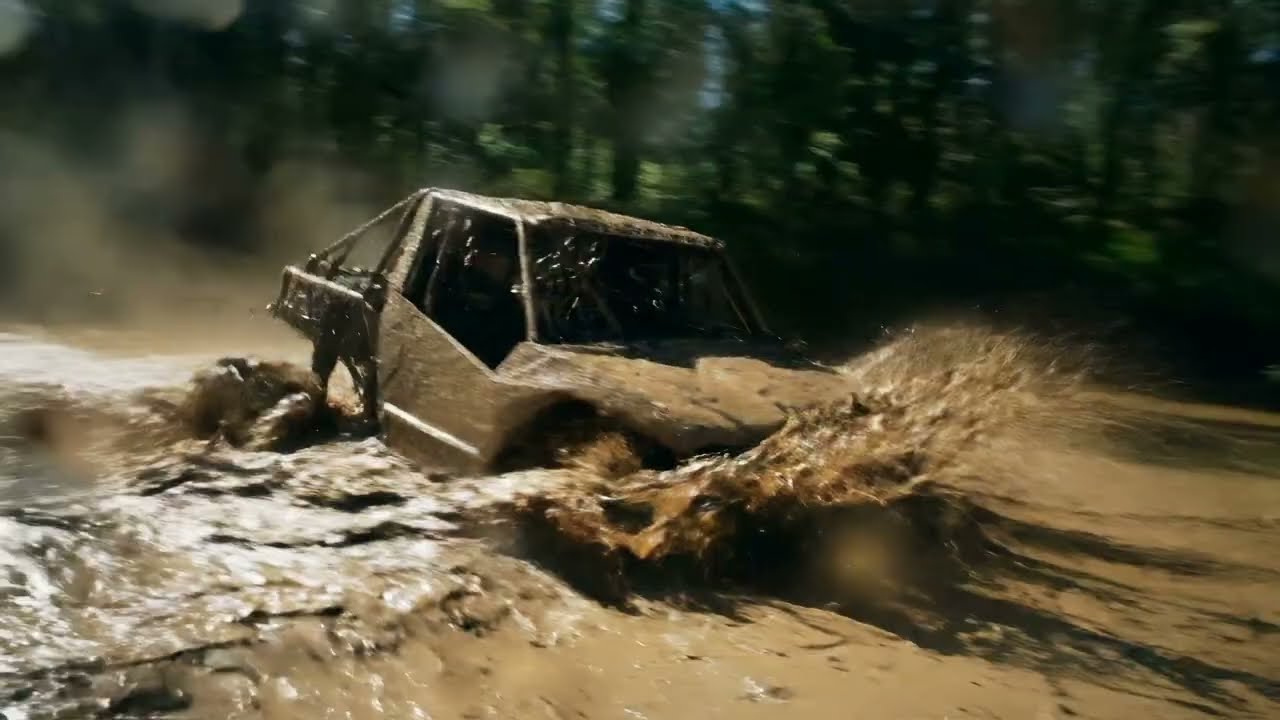 Veo 3 demo | Off-road rally