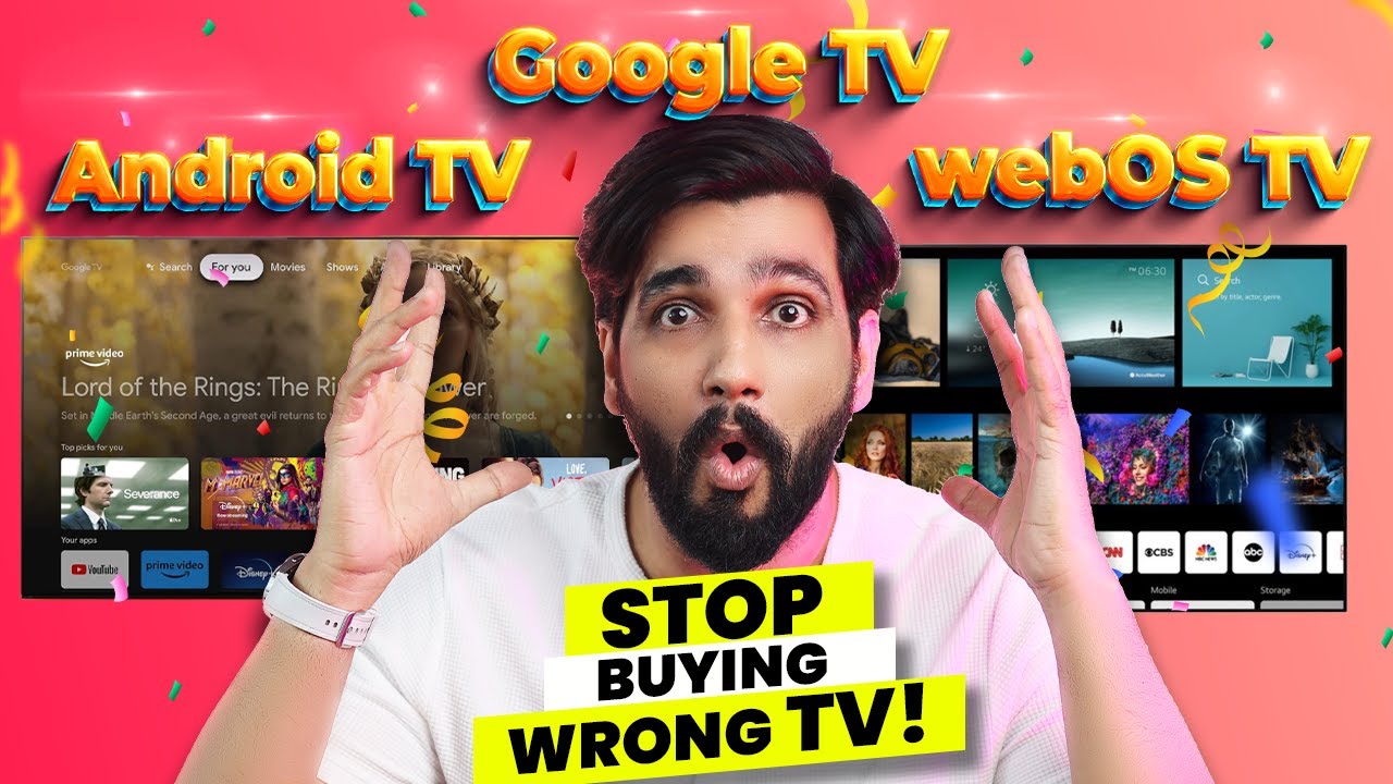 WebOS vs Google TV vs Android TV: Which TV OS is Best in 2024 ? Honest Review | Hindi