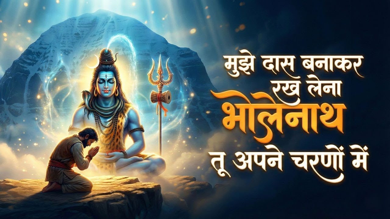 मुझे दास बनाकर रख लेना भोलेनाथ | Shiv Bhajan | Heart Touching Mahadev Bhajan | Bhole Nath Song