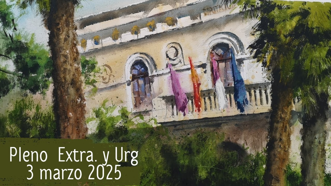 Pleno Diputación Guadalajara 3 marzo 2025, Extra. y Urg.