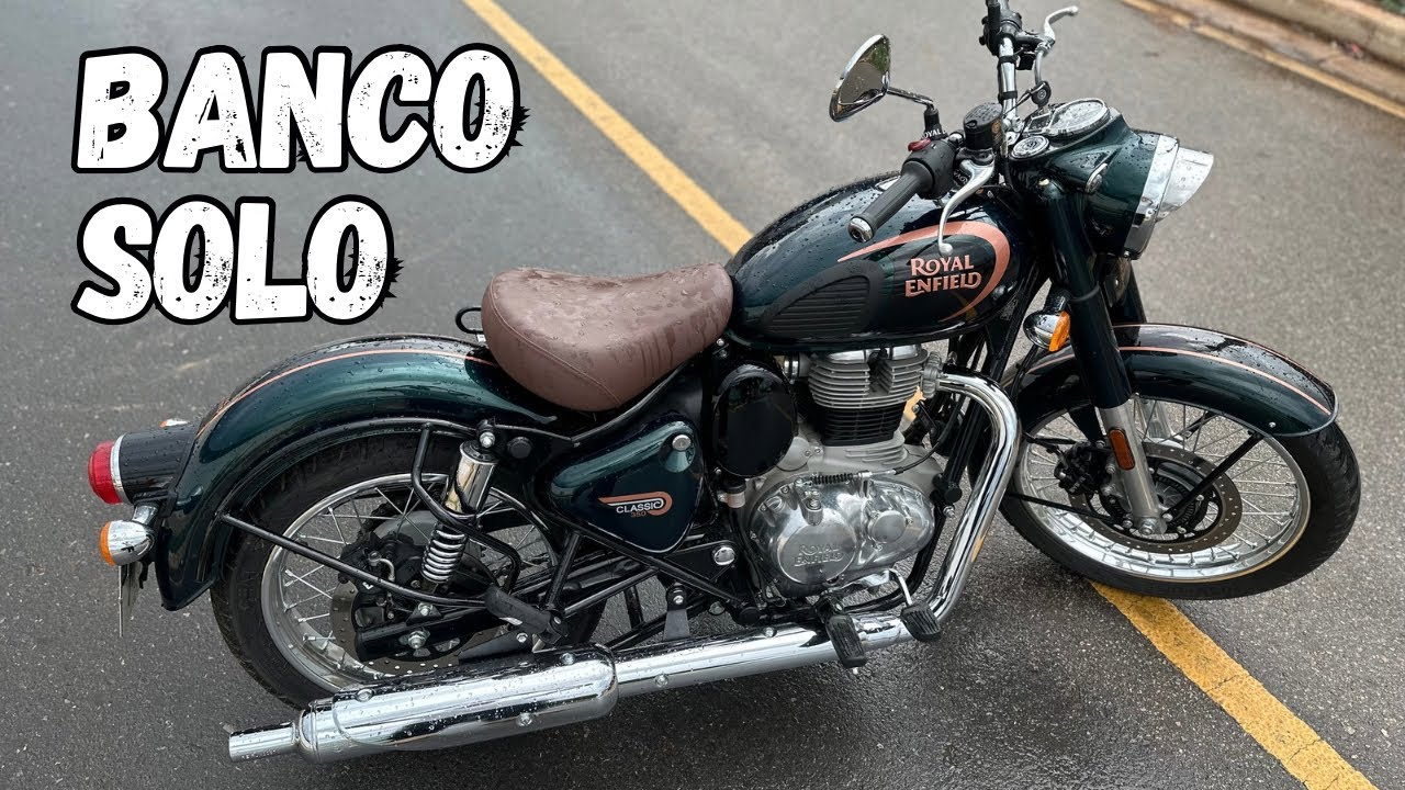 Como tirar o banco da Royal enfield Classic 350