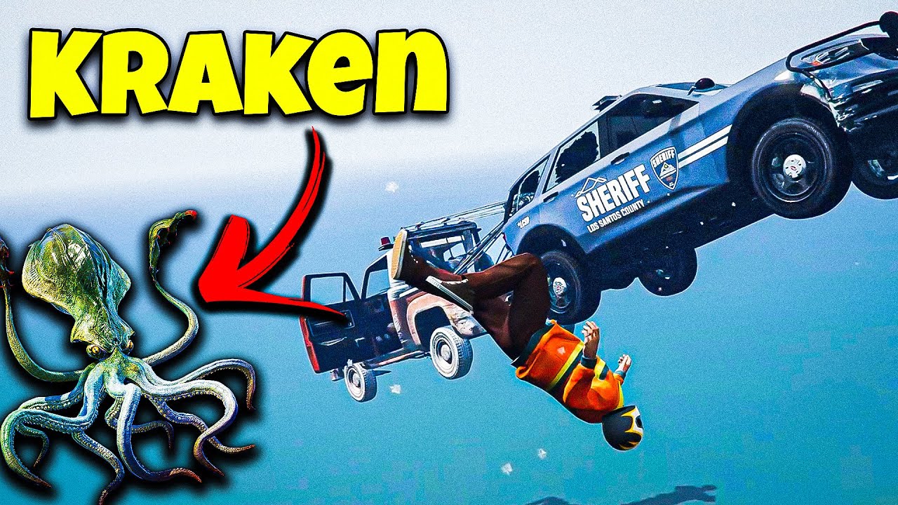 Hodil jsem POLICEJNÍ Auto Krakenovi l GTA RP l GenK