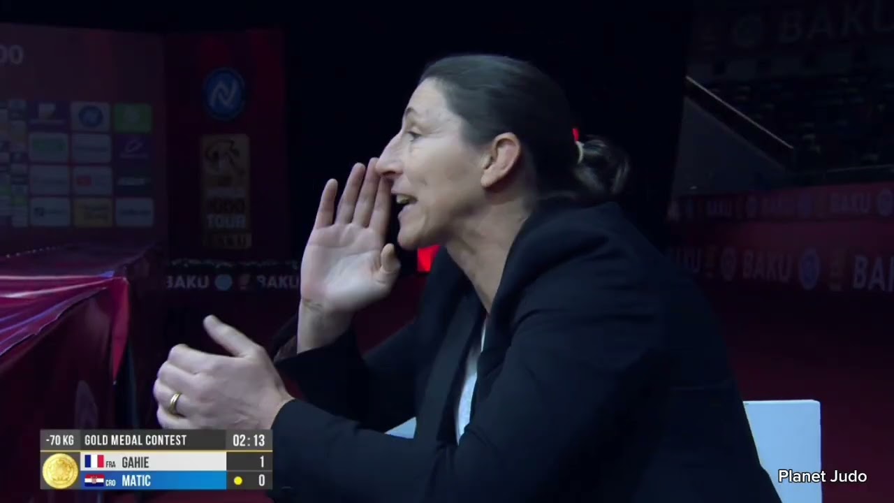 Marie Eve GAHIE 🇫🇷 🆚️ Barbara MATIC 🇭🇷 | финал/-70кг | Большой Шлем Баку 2024
