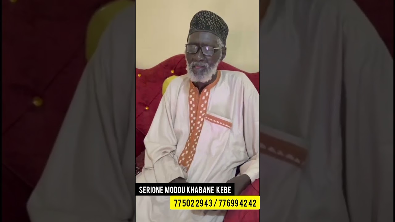 Niou téwlou Serigne Modou Khabane Mou léral niou thi  Ngénél yi thi toudou Yallah
