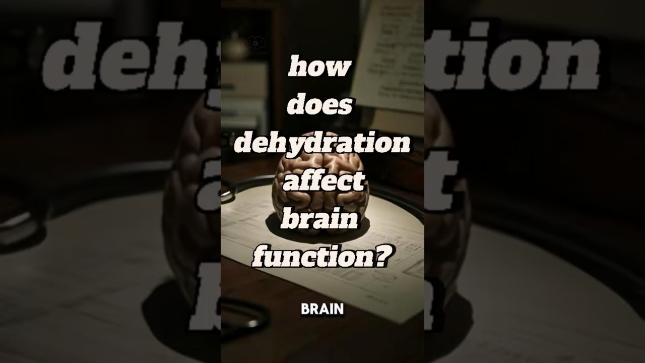 your brain might just be thirsty 🧠💧