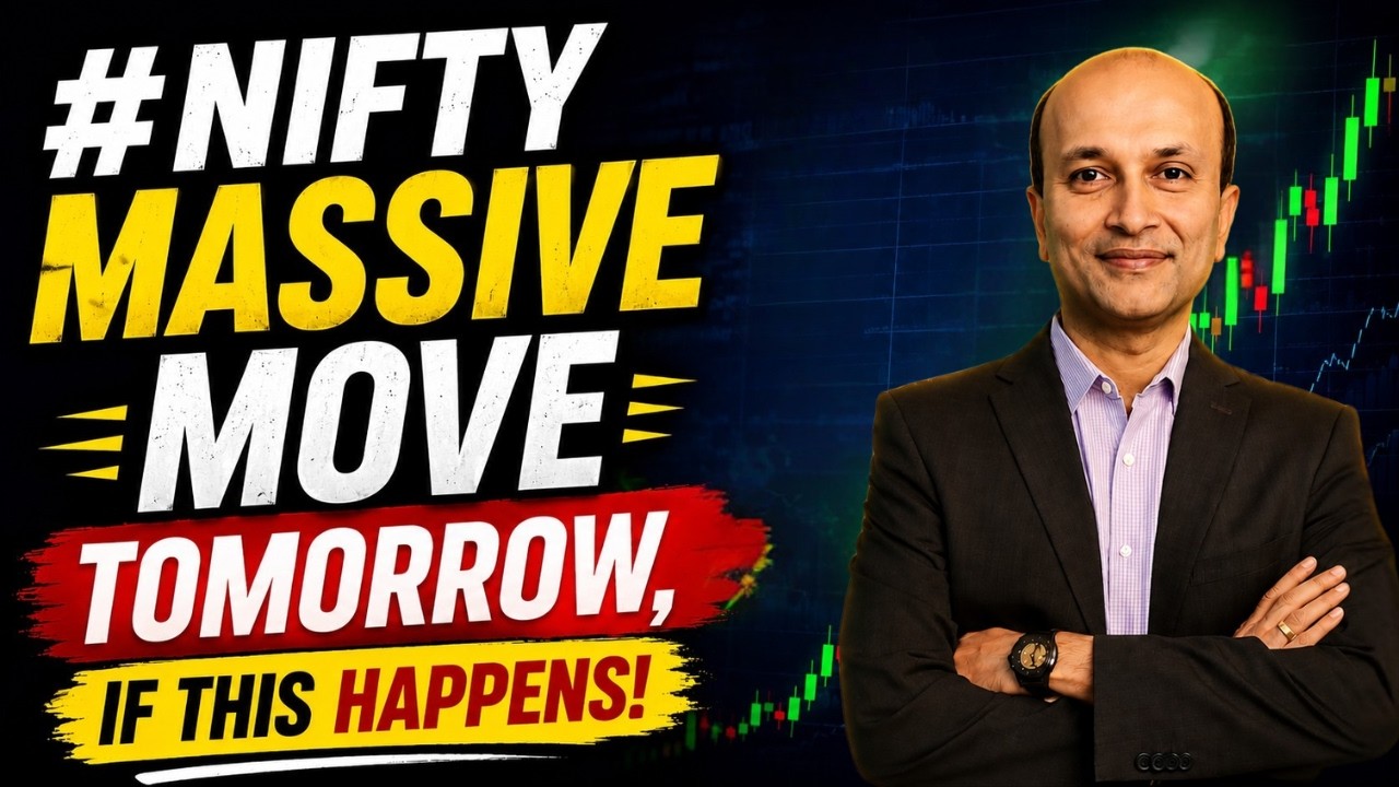 #Nifty Massive Move Tomorrow, If this Happens!