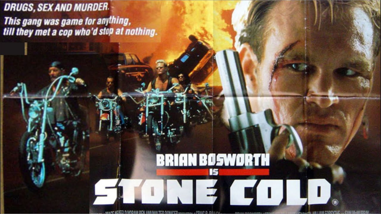 STONE COLD (1991) 720p : Brian Bosworth, Lance Henriksen, William Forsythe, Arabella Holzbog.