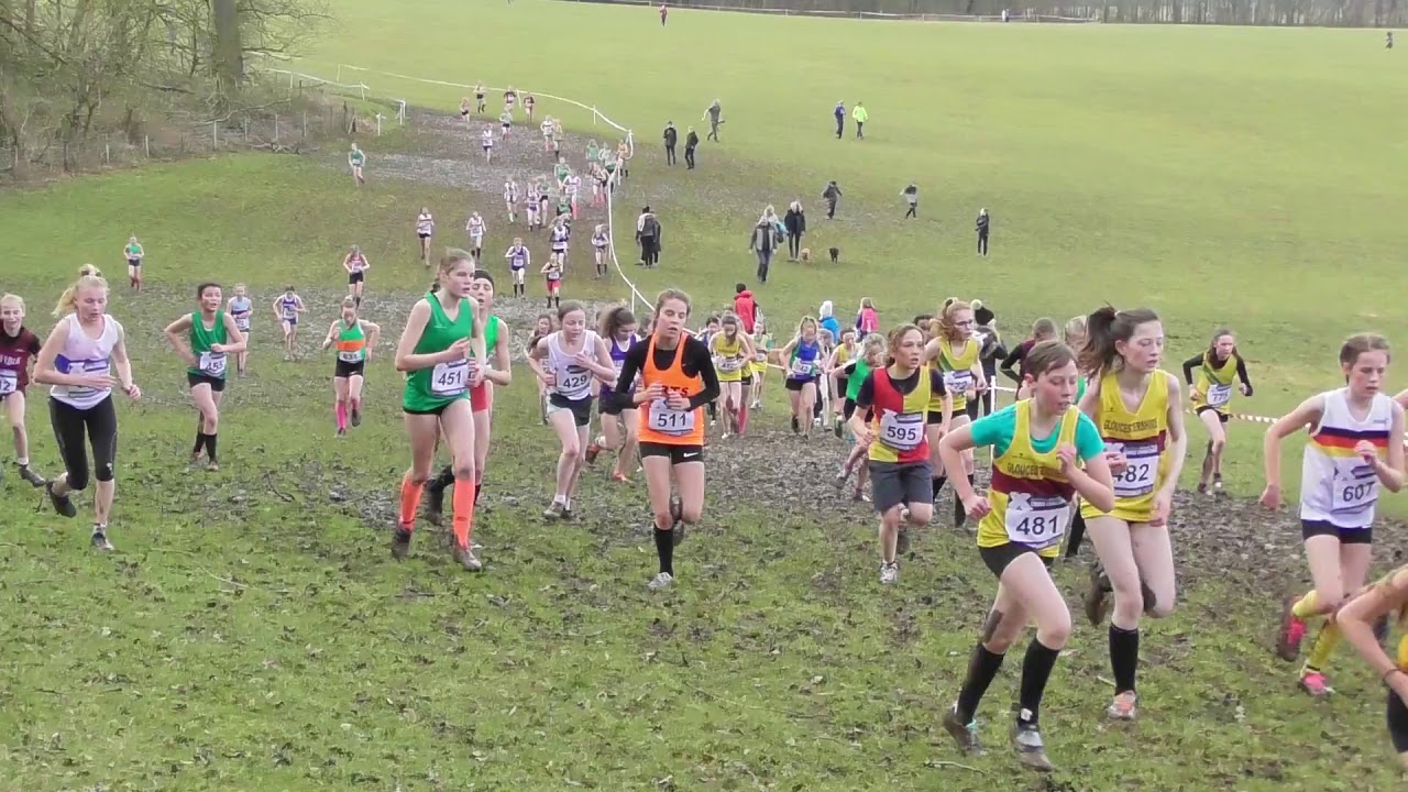 Under 13 Girls UK Inter Counties Cross Country Championships 07032020