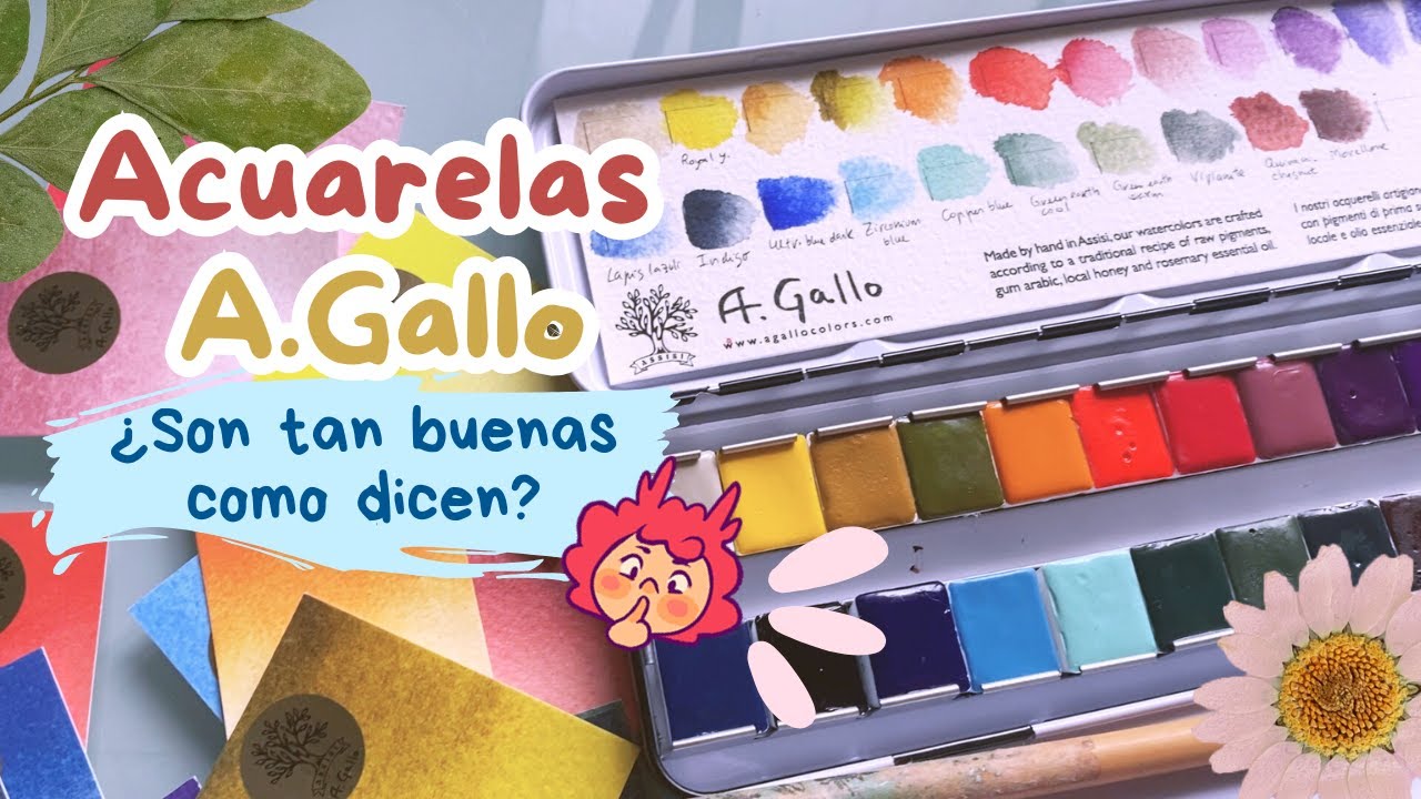 Acuarelas A Gallo: ¿Son tan buenas como dicen?