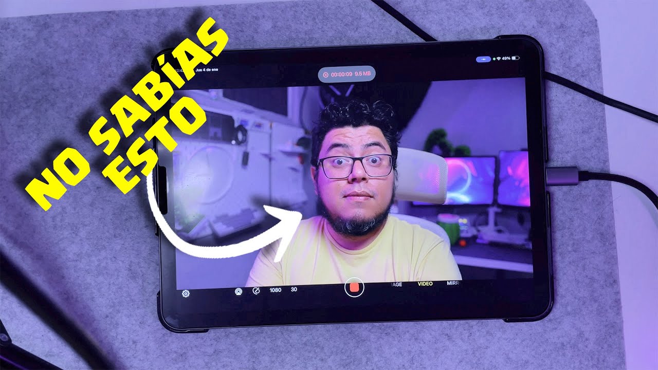 Conecta CUALQUIER CAMARA a tu IPAD - Angel Mendez