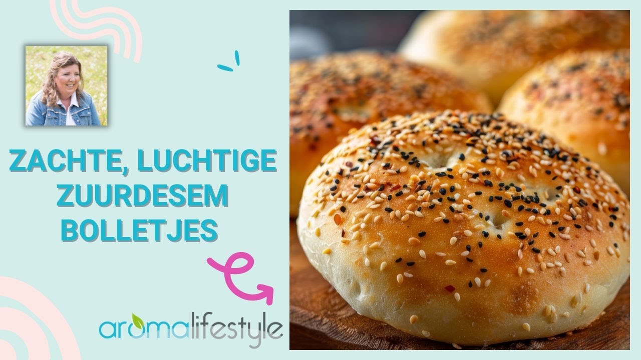 De lekkerste, luchtige, zachte zuurdesem bolletjes maak je zelf.