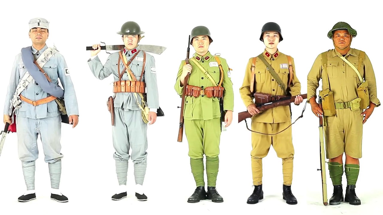 Chinese Army Uniform in 100-years (First edition)